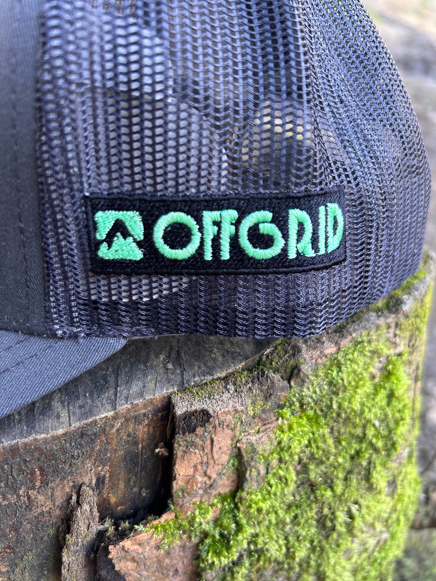 OFFGRID Mint Peaks Trucker Cap - Fresh Alpine Adventure Hat