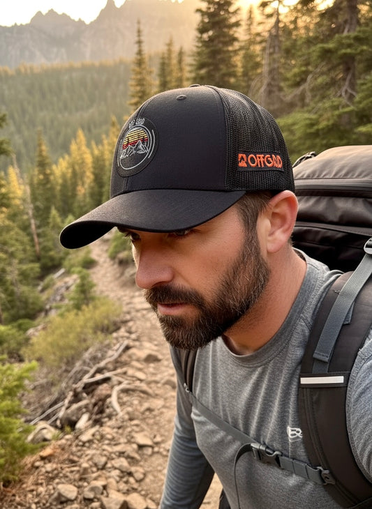 OFFGRID Trailblazer Trucker cap.