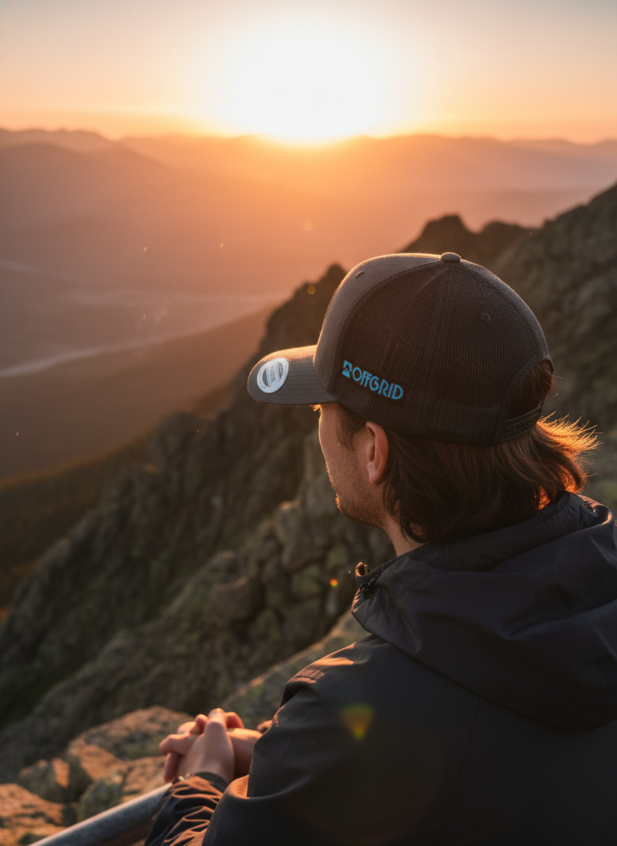Summit Glow looking out view
