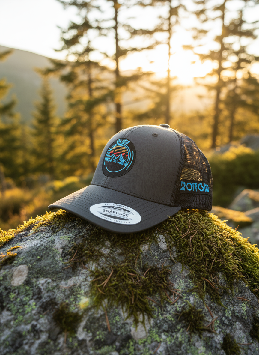 Summit Glow retro patch detail